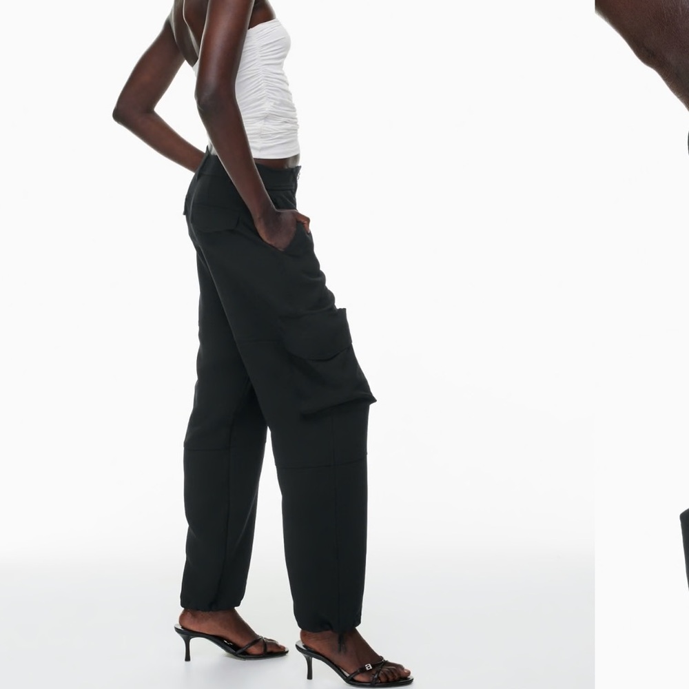 Aritizia Wilfred cargo balloon pants - black size 0